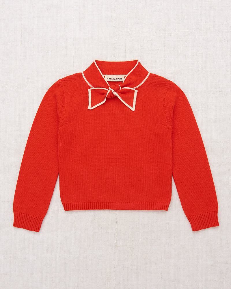 Elsa Sweater | Red Flame