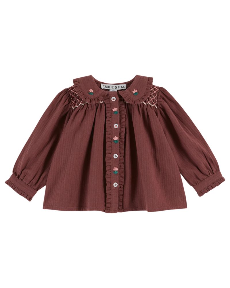 Blouse Smockee | Violine