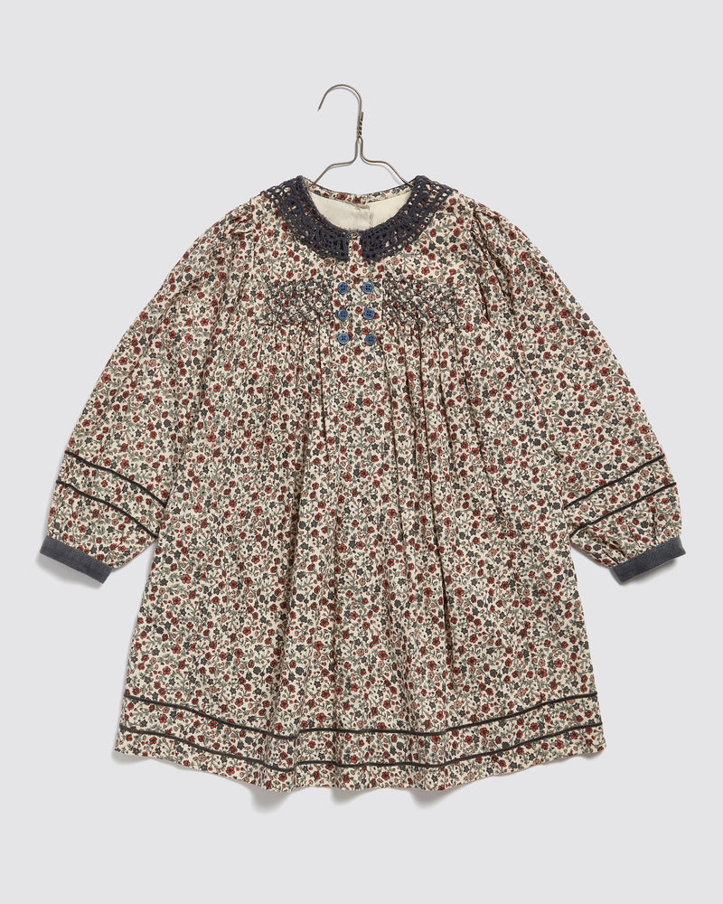 Etta Smocked Dress | Cottage Floral