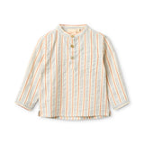 Robin Shirt | Blue Red Stripe