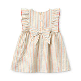 Robin Dress | Blue Red Stripe