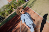 Nohr Shirt | Bright Blue Stripe