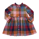 Girls Autumn Dress  | Harvest Check