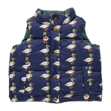 Kids Reversible River Vest | Evergreen Stripe