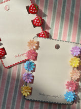 10 Pack Mini Flower Hair Claw