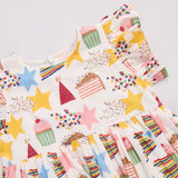 Baby Girls Jennifer Dress Set | Birthday Star