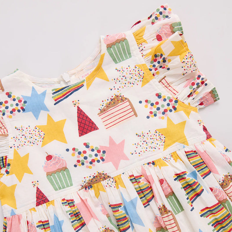 Baby Girls Jennifer Dress Set | Birthday Star