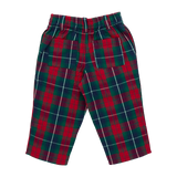 Boys Jackson Pant | Red Tartan