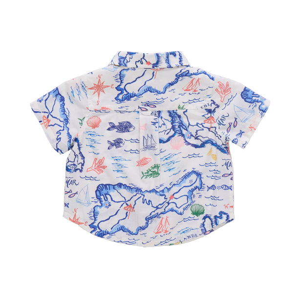 Baby Boys Jack Shirt | Island Map