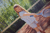 Mille Shorts | Sky Berry Gingham