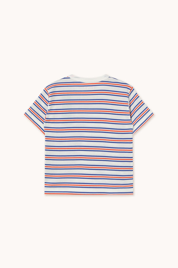 Stripes Multicolor Tee | Offwhite