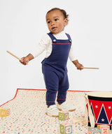 Frank T-Neck One-Piece | Vanilla Piping