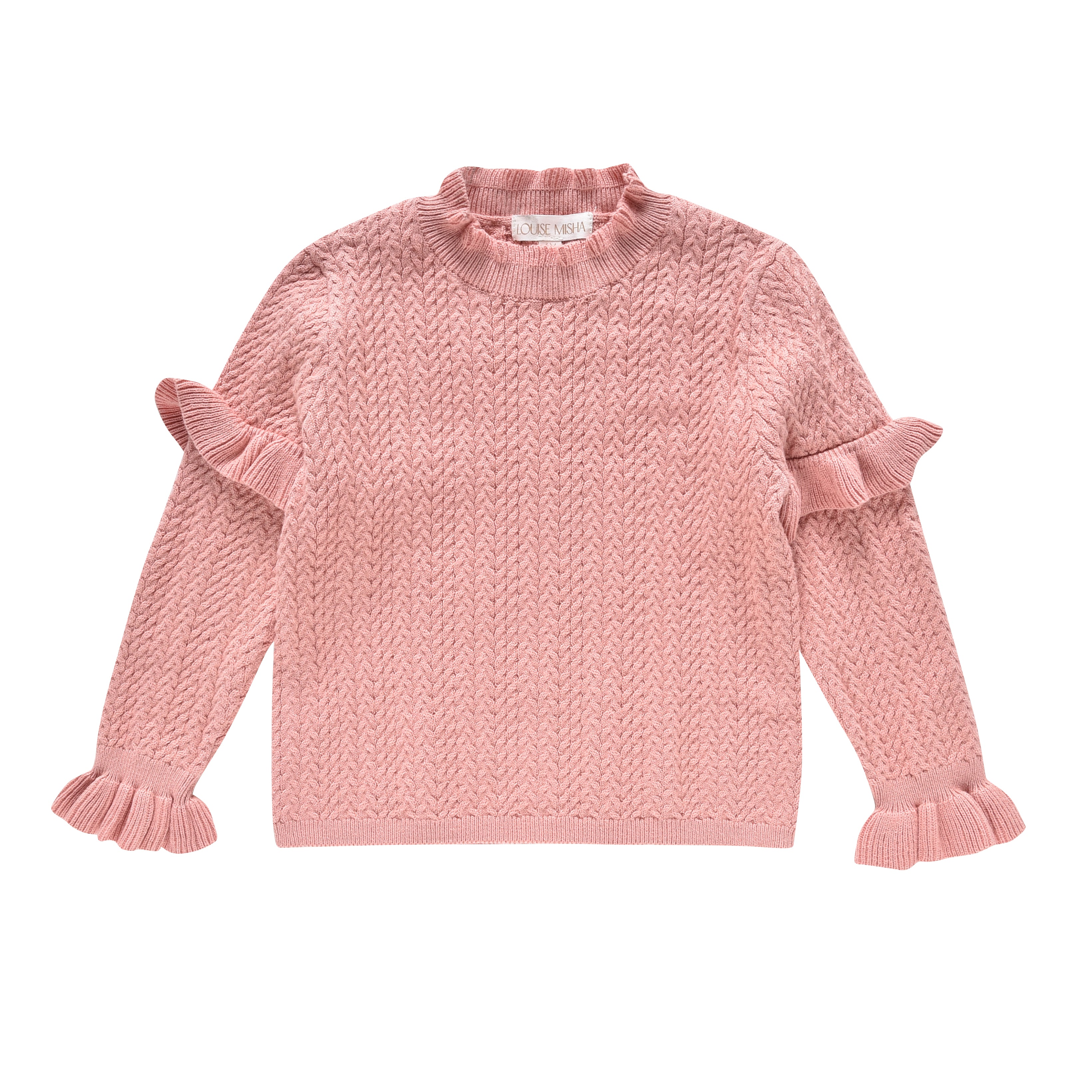 Louise Misha Jumper Jevo | Pink | Marigold Modern Kids