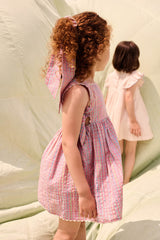 Aloisa Dress | Pink Pomelo Checks