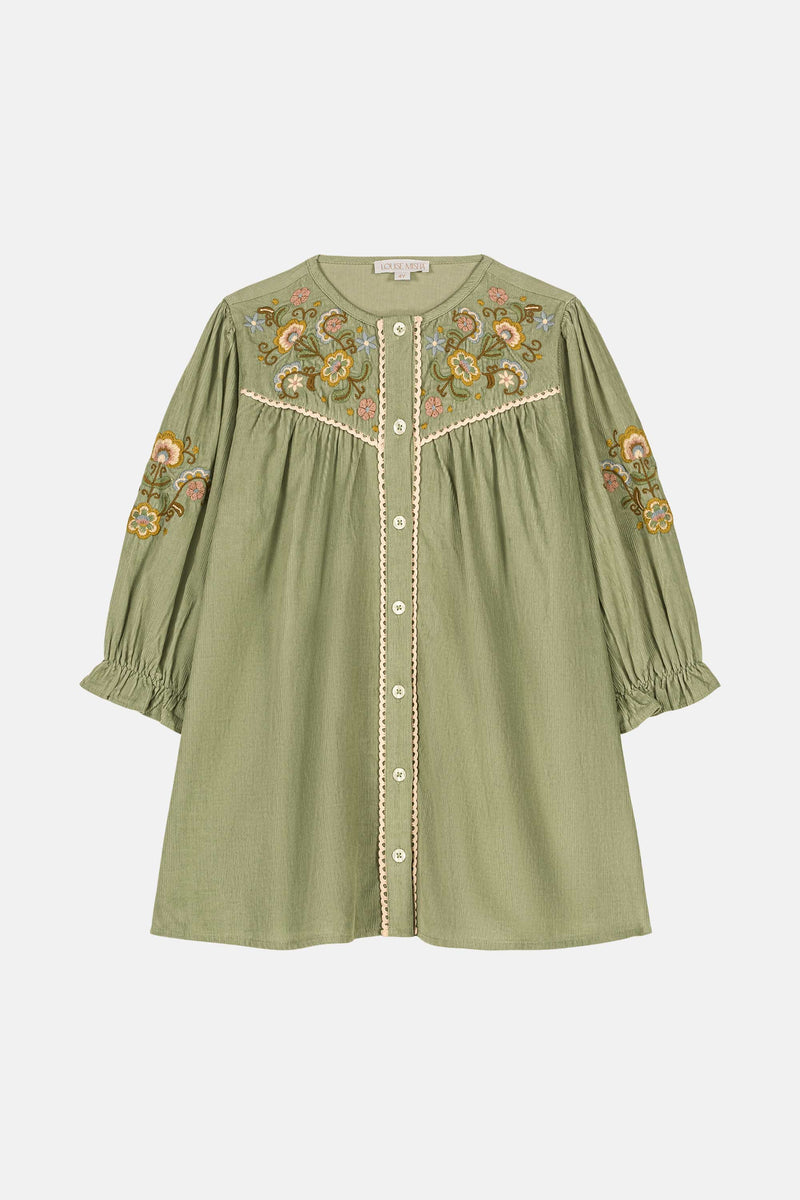 Dress Floriane | Almond
