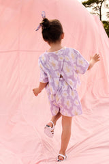 Shorts Clemoune | Lilac Tiare Blossom