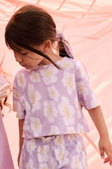 Shorts Clemoune | Lilac Tiare Blossom