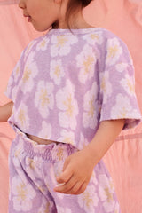 Terry Set | Lilac Tiare Blossom