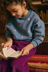 Sweatshirt Rosalia | Blue Primrose Lake