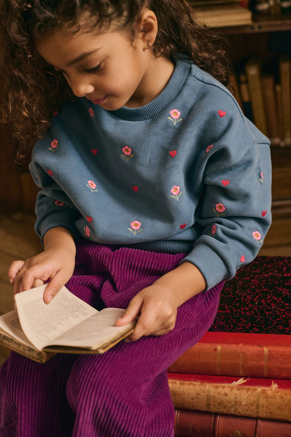 Sweatshirt Rosalia | Blue Primrose Lake