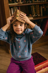 Sweatshirt Rosalia | Blue Primrose Lake