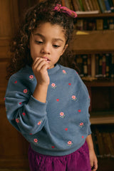 Sweatshirt Rosalia | Blue Primrose Lake