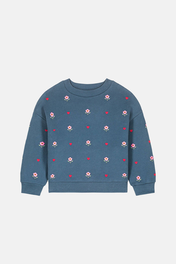 Sweatshirt Rosalia | Blue Primrose Lake