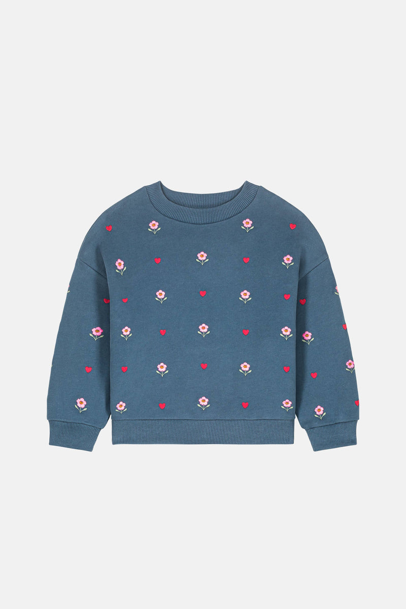 Sweatshirt Rosalia | Blue Primrose Lake