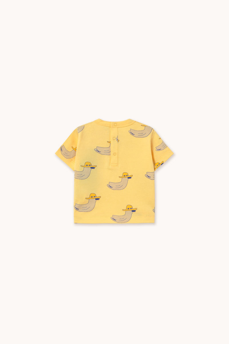 Ducks Baby Tee | Mellow Yellow