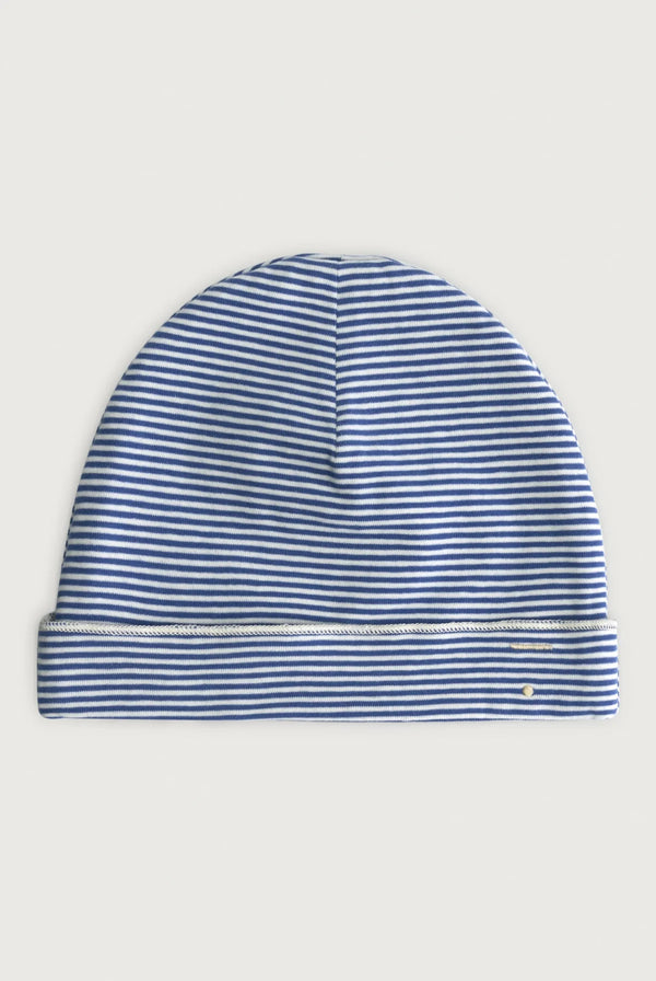 Baby Beanie | Blue Moon/Cream