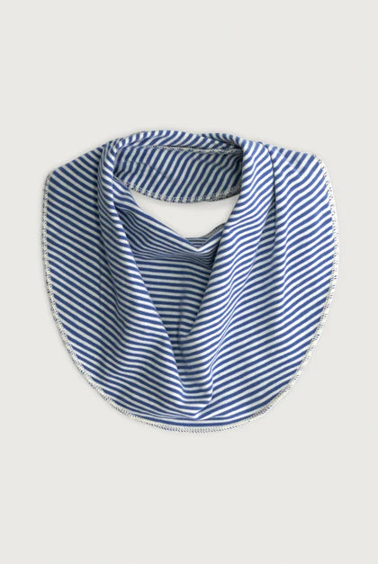 Baby Bib | Blue Moon/Cream