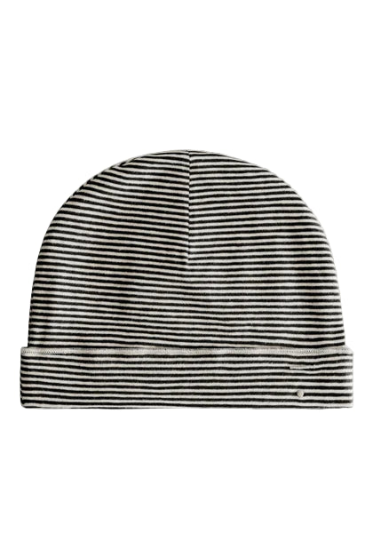 Baby Beanie | Pirate Black Cream