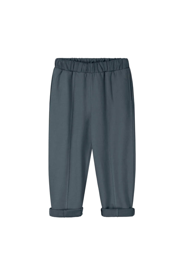 Barrel Leg Joggers | Blue Grey