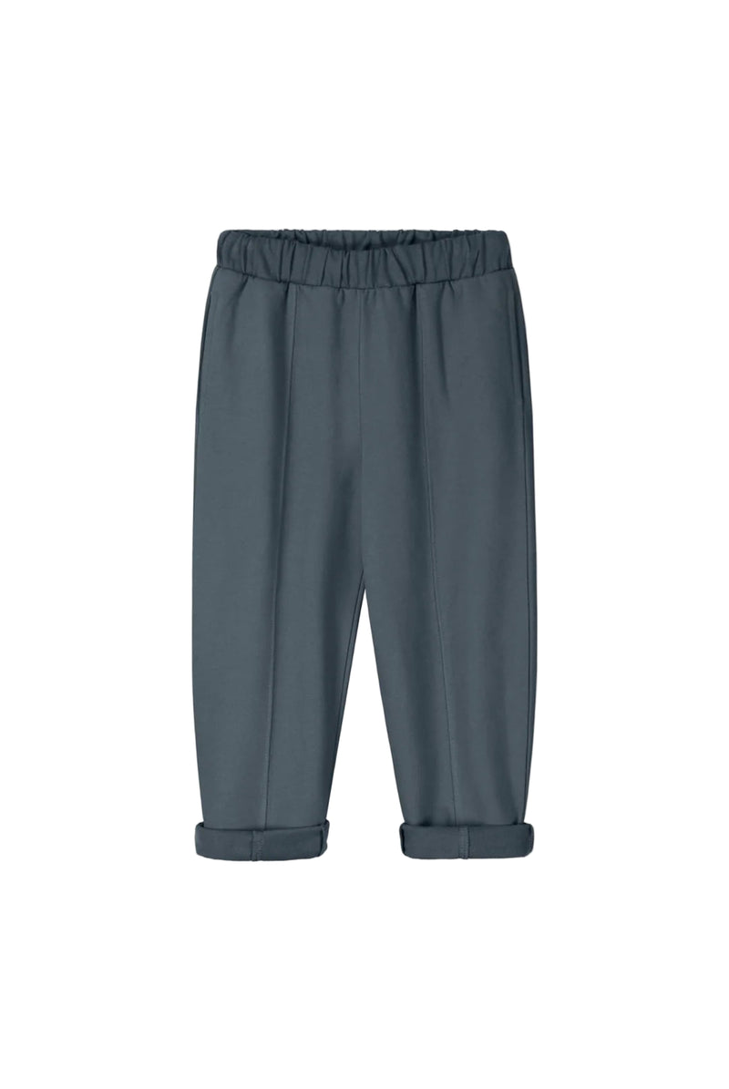 Barrel Leg Joggers | Blue Grey