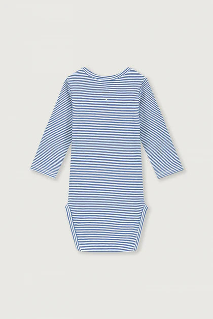 Baby L/S Onesie | Blue Moon/Cream