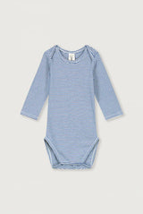 Baby L/S Onesie | Blue Moon/Cream