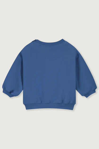 Baby Dropped Shoulder Sweater | Blue Moon