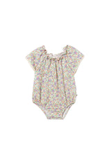 Holly Romper | Multi Floral Cotton Voile