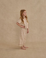 Woven Pajama Set | Golden Bloom