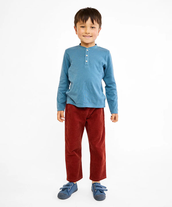 Henley T-Shirt | Petrol