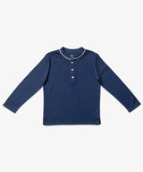 Henley T-Shirt | Navy