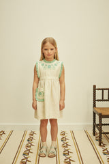 Ida Dress | Mint Cream/Seaglass