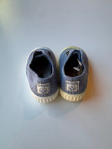 Victoria Canvas Slip-On | Blue | Size 19