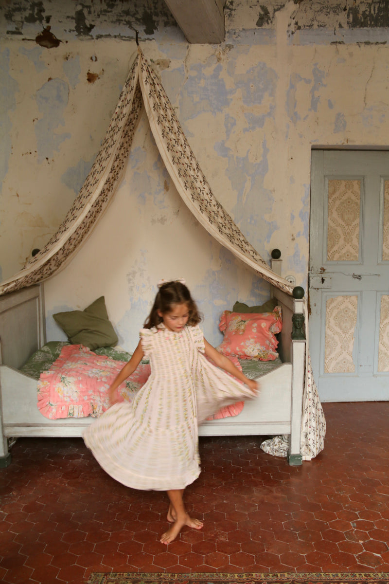 Ibiza Dress Farandole | Flowers Print Crepe