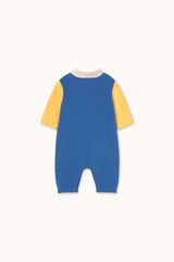 Color Block Polo One Piece