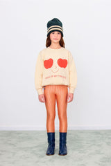 Apples Eyes Graphic Sweatshirt