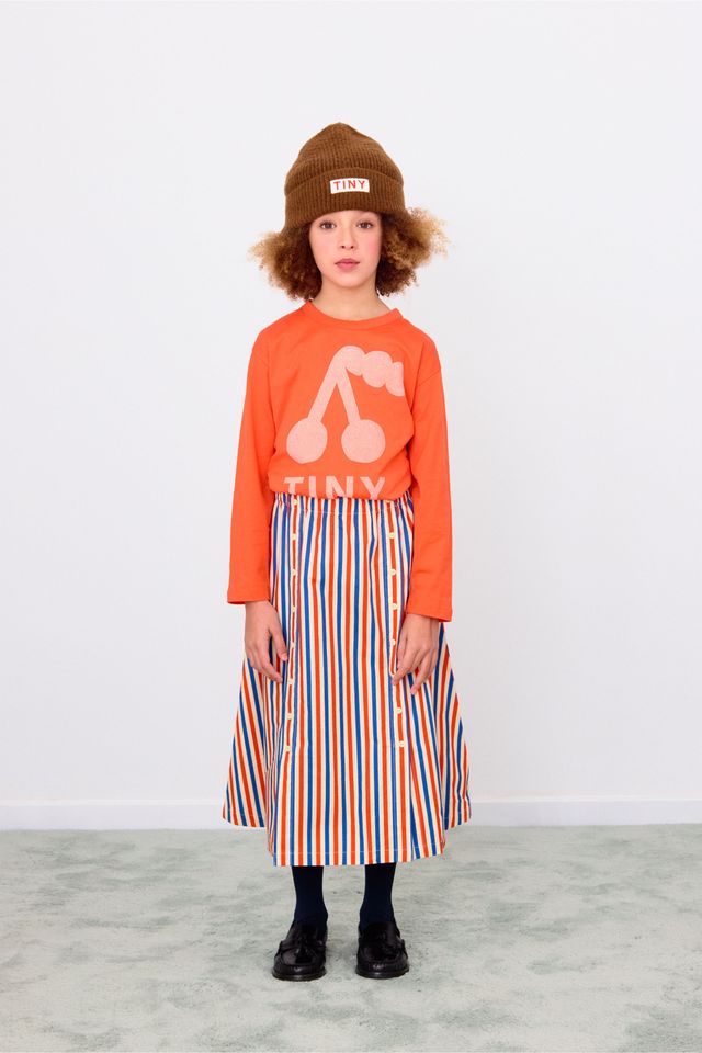 Cherry Graphic Sleeve Tee