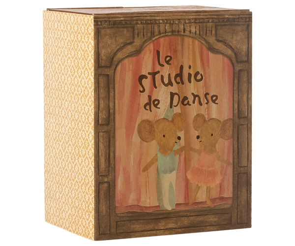Ballet Mice in Dance Studio | Little Sister and Brother
