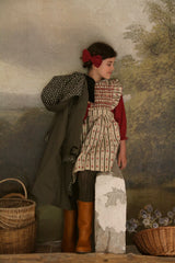 Trench Coat | Khaki Green Waterproof Fabric