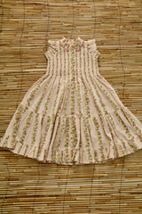 Ibiza Dress Farandole | Flowers Print Crepe